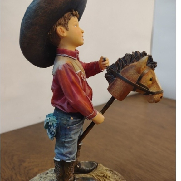 2008 MAMA SAYS DREAM BIG BOY & HORSE DEMDACO KATHY ANDREWS FINCHER - Picture 12 of 15